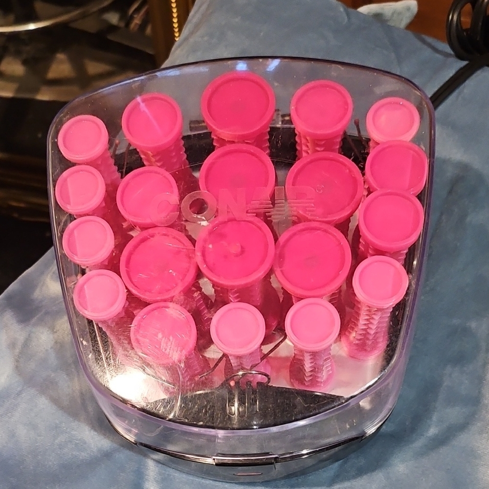 Conair Pink Hair Rollers Set